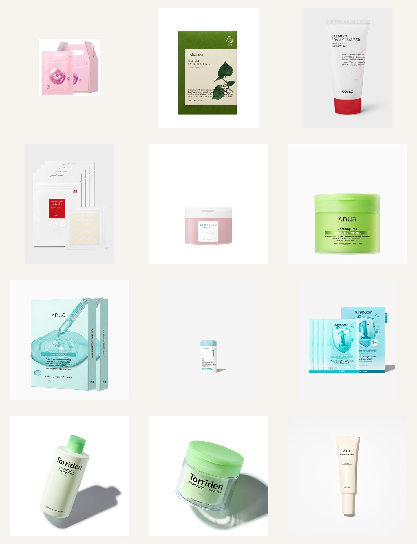 A selection of authentic Korean beauty products at VioSkin